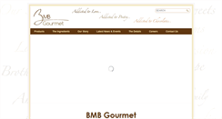 Desktop Screenshot of bmbgourmet.com